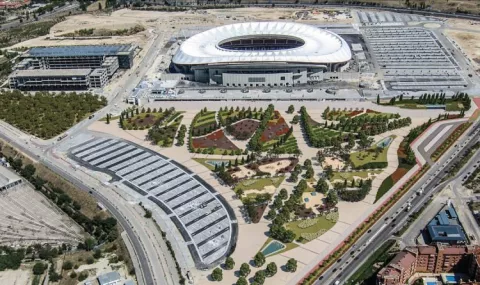 Arlita® en el Parque Olímpico Sector Oeste del Wanda Metropolitano