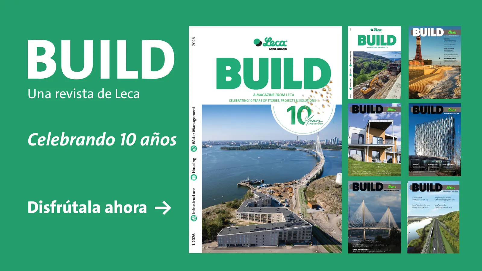 revista BUILD 10 años 