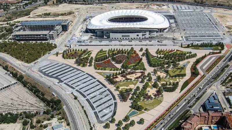 Arlita® en el Parque Olímpico Sector Oeste del Wanda Metropolitano