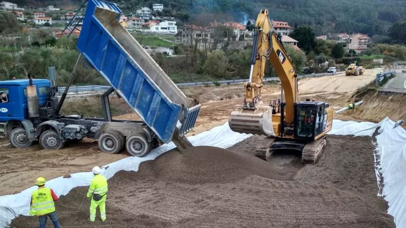 Arlita® permite el desdoblamiento del Corredor del Morrazo (Galicia) de una manera sencilla y rápida.