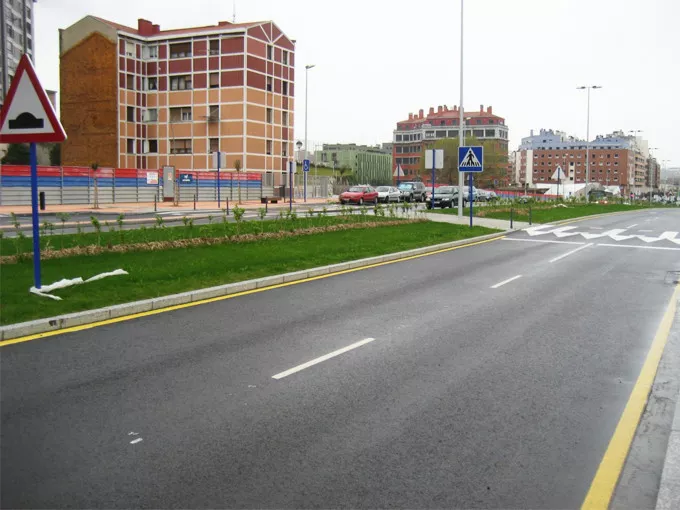 Avenida Altos Hornos en Barakaldo