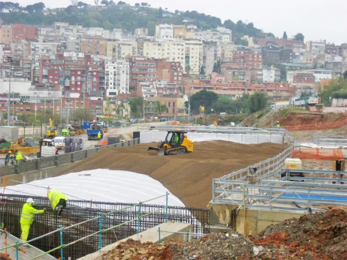 Cocheras L5 Metro de Barcelona