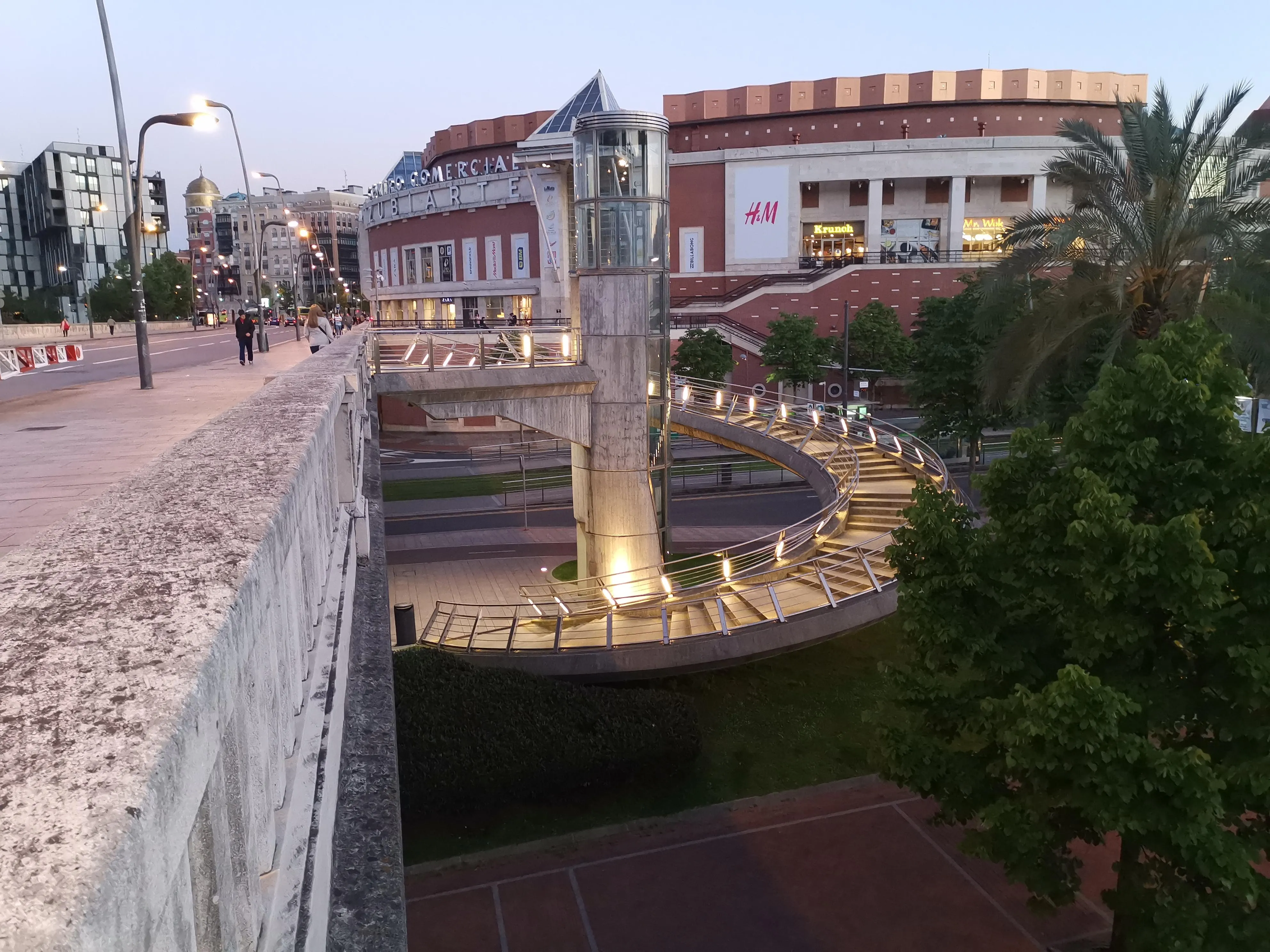 Bilbao Abandoibarra hormigon ligero arlita